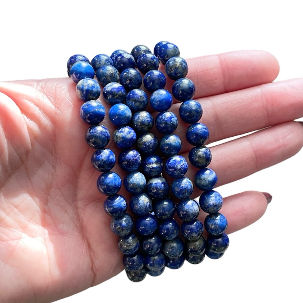 Lapis lazuli stretch bracelet